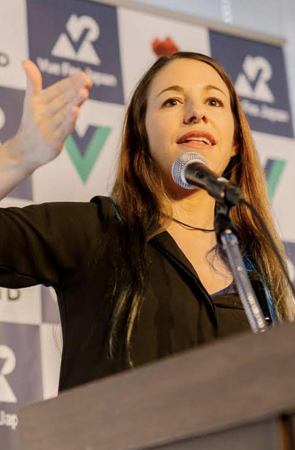 Sarah Drasner at Vue Fes Japan 2018.